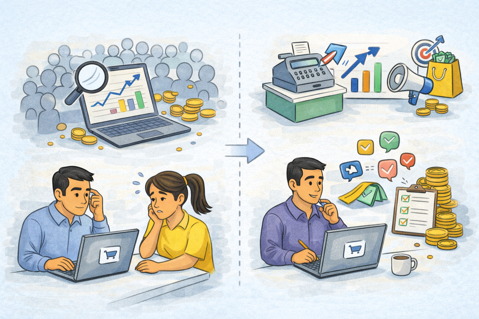 Étude de cas : une PME double ses ventes en délaissant un indicateur trompeur