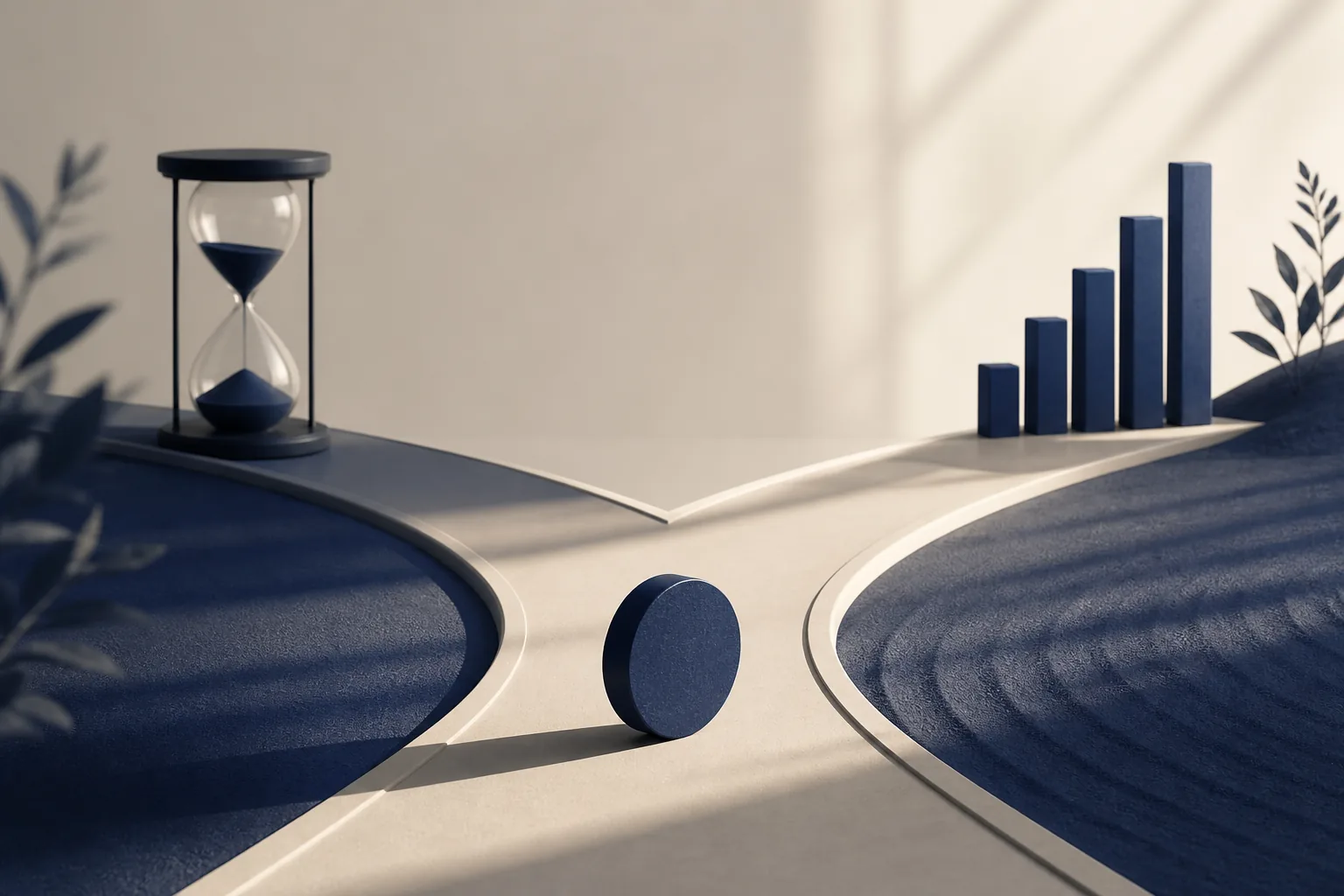 Deux branches de mesure : rapport IA générative visible versus absent